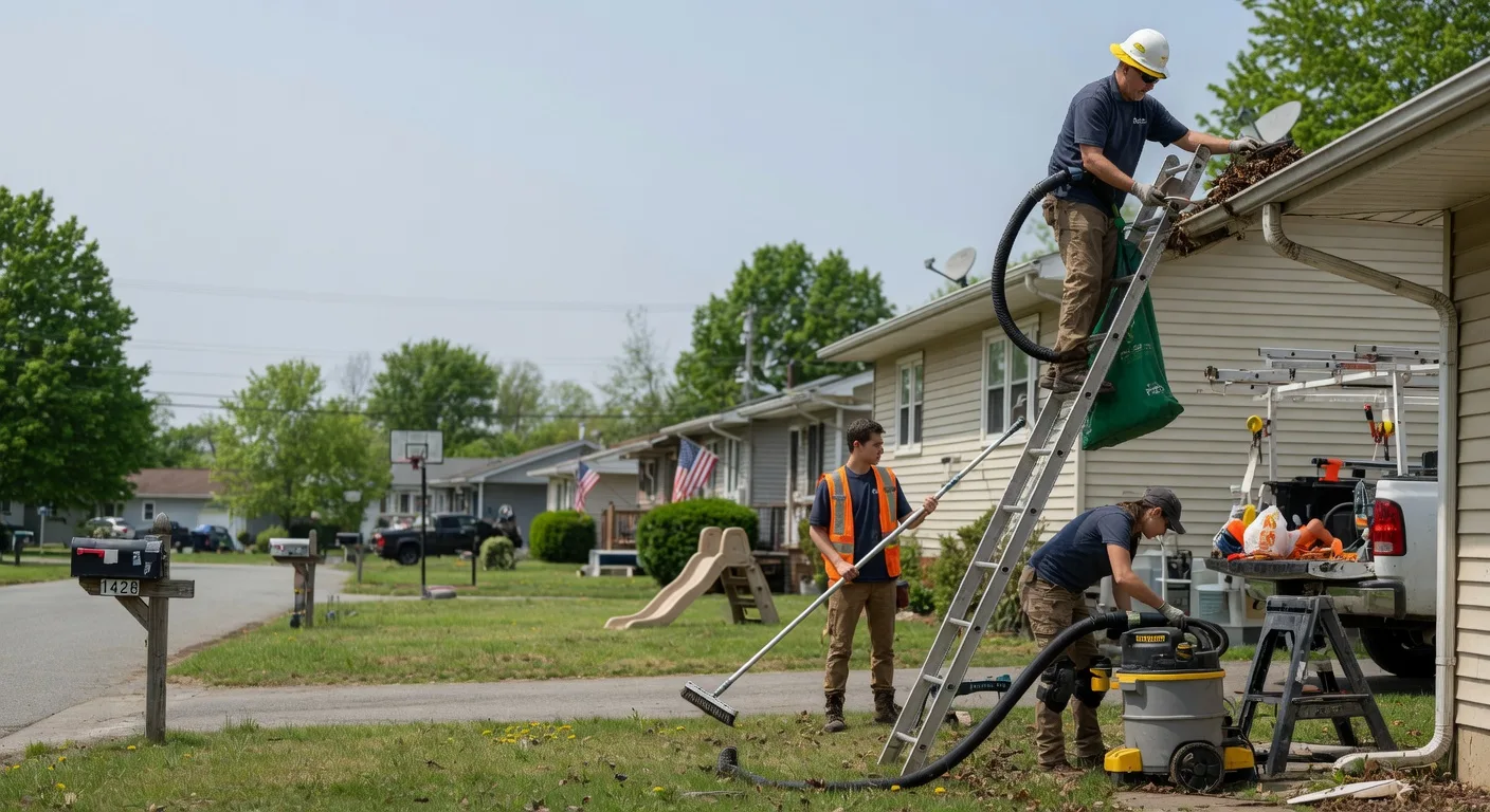 Gutter Installation in Griffithsville, WV near me